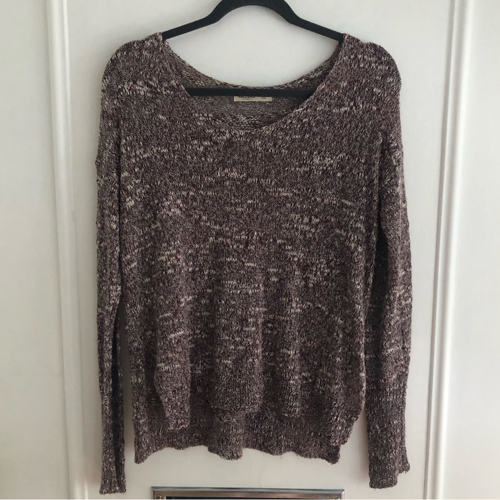 Hollister Marled Knit Sweater M/L